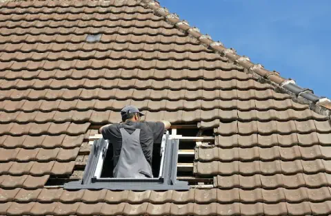 Pose de velux - Fleurigné